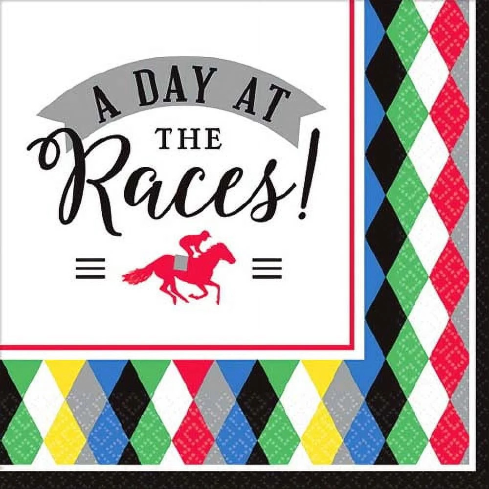Kentucky Derby 'Derby Day' Small Napkins (16ct) | Walmart (US)