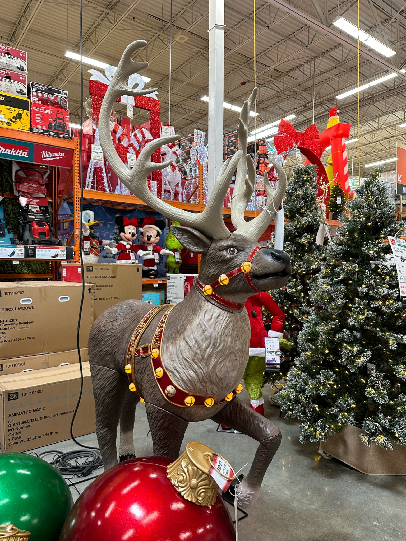 Home Depot also had a ton of Christmas decor out including this giant reindeer! Linked a ton of giant decor and Christmas trees!

Christmas decorations, Christmas inspo, home decoy 

#LTKSeasonal #LTKHome #LTKStyleTip