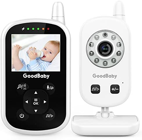 Video Baby Monitor with Camera and Audio - Auto Night Vision,Two-Way Talk, Temperature Monitor, VOX  | Amazon (US)