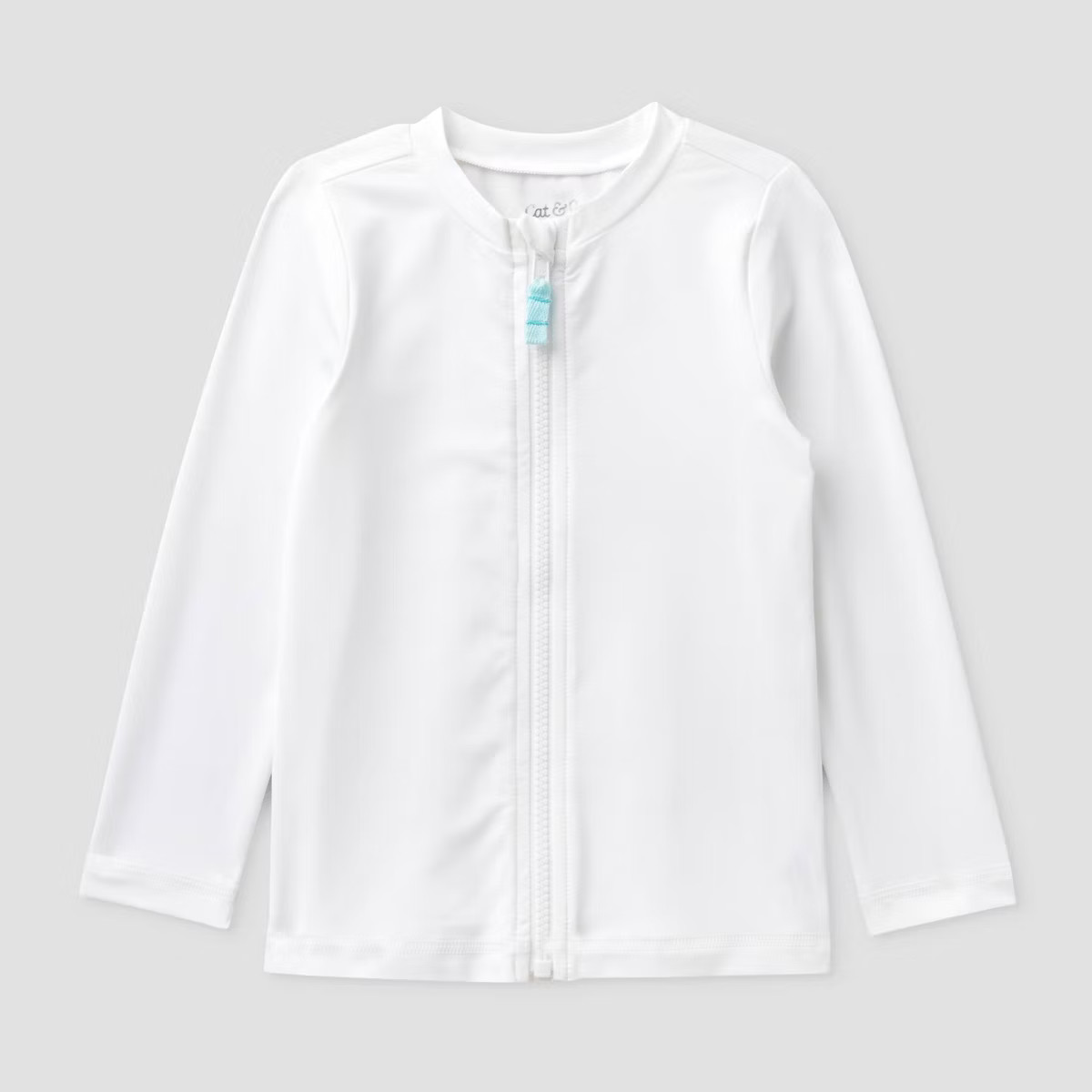 Toddler Long Sleeve Zip-Up Rash Guard Top - Cat & Jack™ | Target