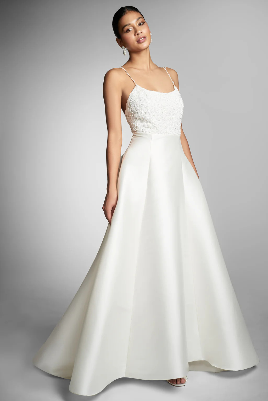 Belinda Gown - White/Ivory | Sachin and Babi