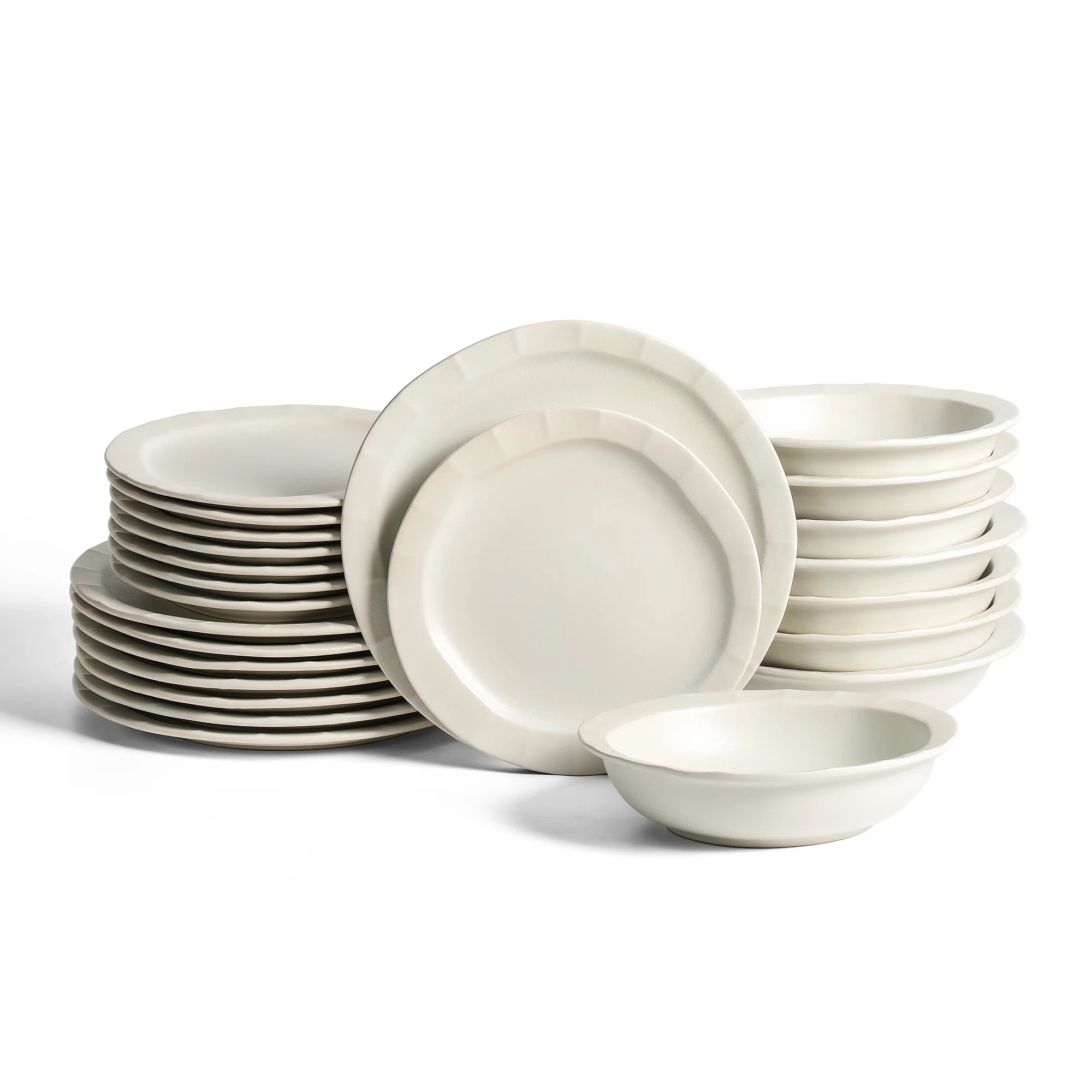 Stone Lain Oasis 24-Piece Dinnerware Set Stoneware (Set of 24) | Wayfair North America