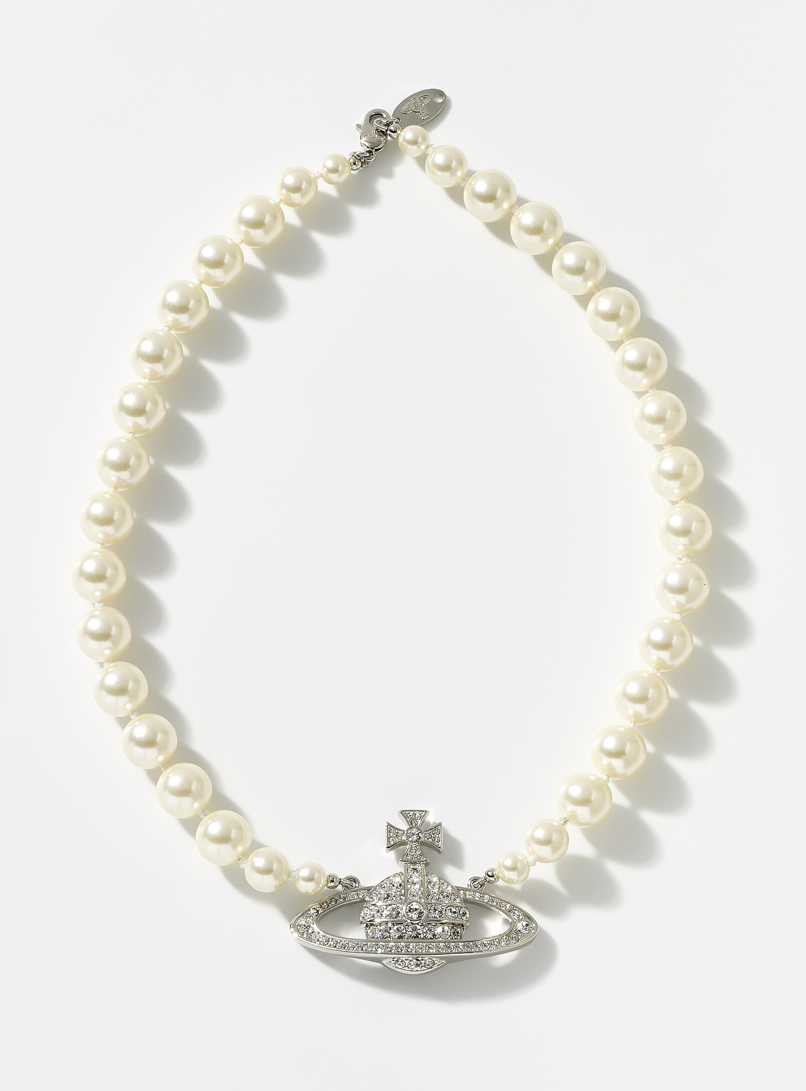 Vivienne Westwood - Bas Relief pearly bead necklace (Men, Assorted, 1) | Simons