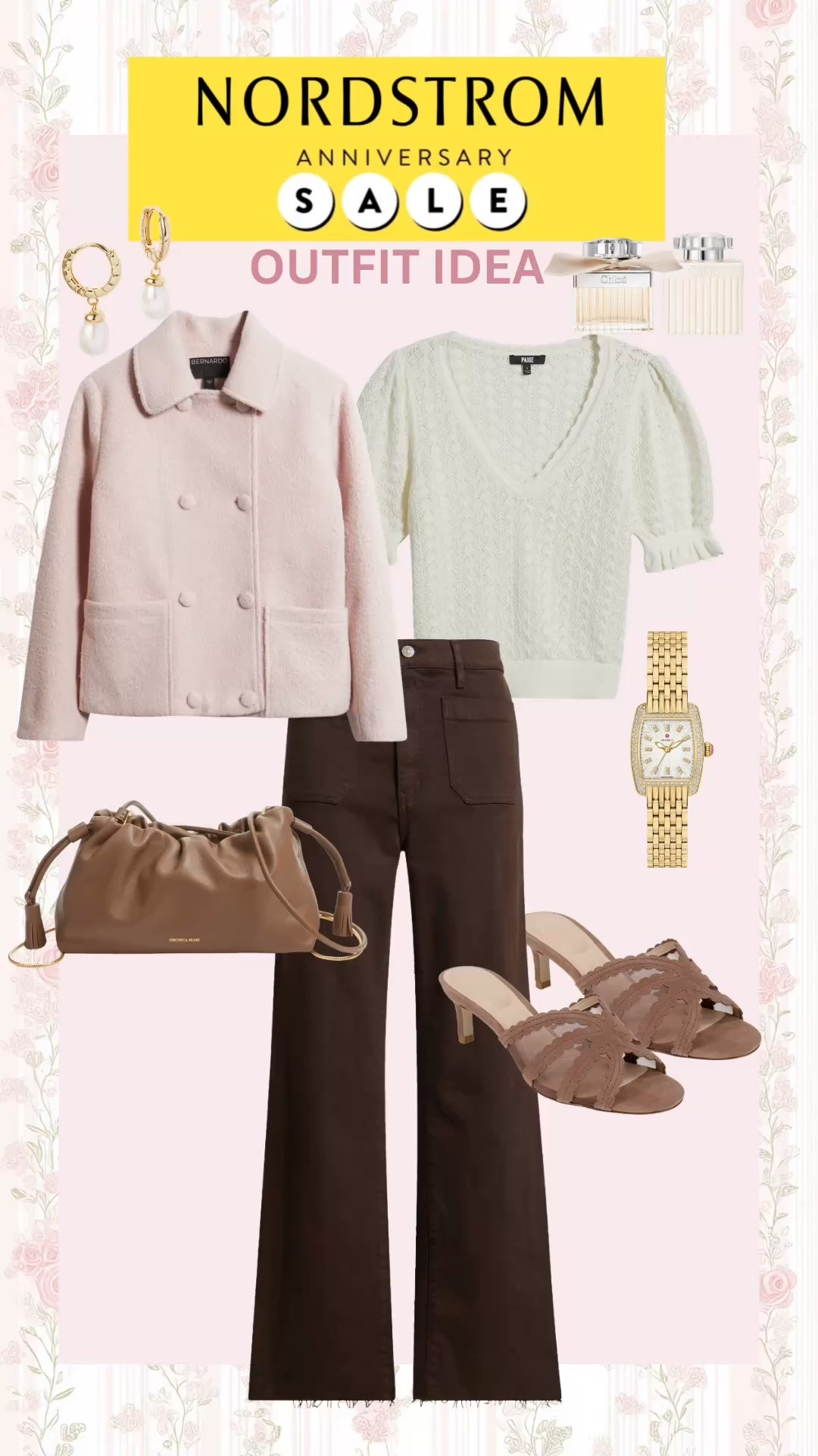 One of my favorite chic outfit ideas from the Nordstrom Anniversary Sale! 🎀✨ I paired a gorgeous pink  coat with a feminine puff-sleeve knit top, brown jeans, a Veronica Beard Stash handbag, and the prettiest scallop-detail heels for a look that feels polished, elevated, and perfect for transitioning into fall.

I love mixing soft feminine pieces with classic wardrobe staples, and this outfit does exactly that. The blush pink tones, tailored denim, designer-inspired accessories, and scalloped details make it feel timeless while still being on trend. Everything linked from the NSALE while it’s still in stock!

#NSALE #NordstromAnniversarySale #NordstromSale #FallOutfit #ChicStyle #FeminineFashion #PinkStyle #VeronicaBeard #ScallopDetails #FallFashion #ClassicStyle #ElevatedStyle #CapsuleWardrobe #DesignerStyle #LTKSaleAlert #LTKStyleTip #NordstromFinds

#LTKootd #LTKSaleAlert #LTKSeasonal