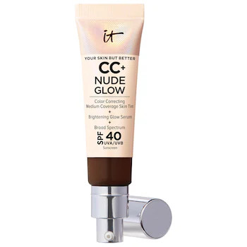 CC+ Nude Glow Lightweight Foundation + Glow Serum with SPF 40 and Niacinamide - IT Cosmetics | Se... | Sephora (US)