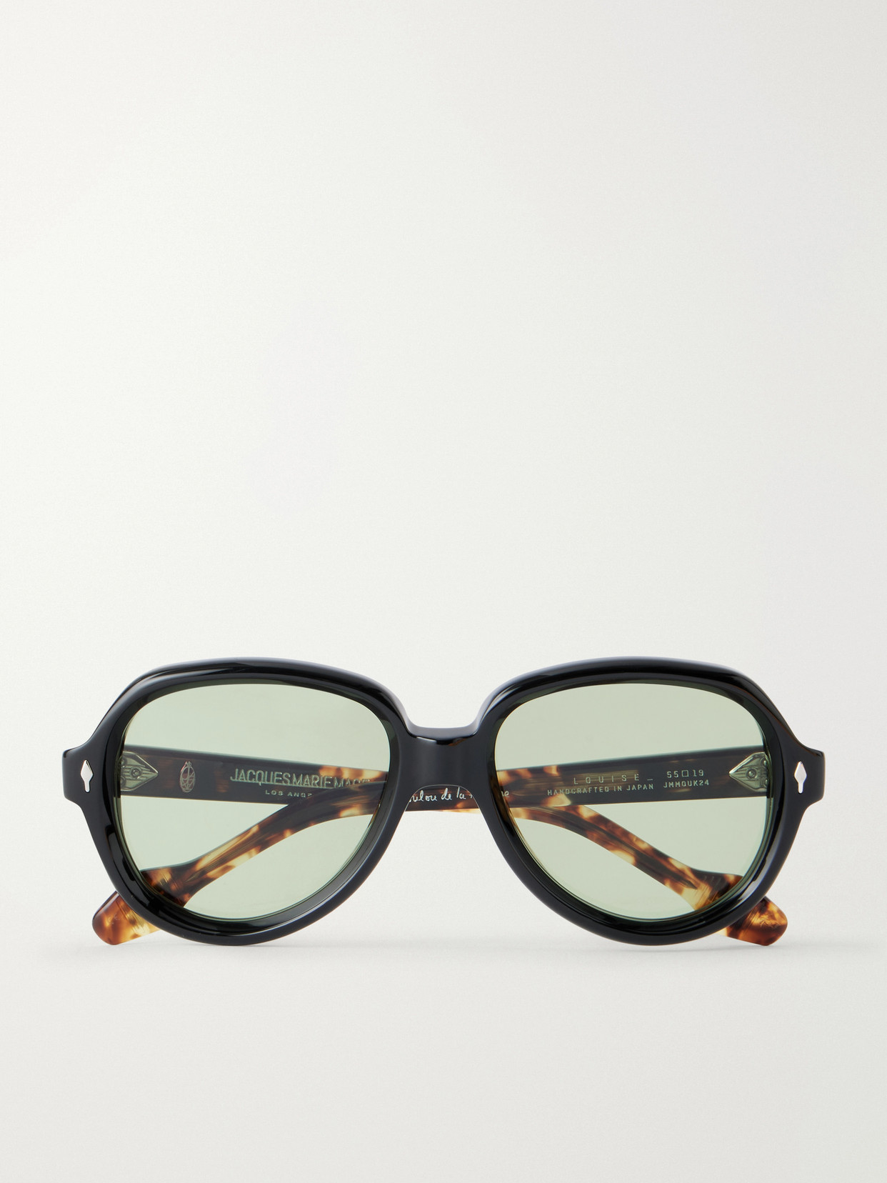 Jacques Marie Mage - + Lou Lou De La Falaise Louise Aviator-style Acetate Sunglasses - Tortoiseshell | NET-A-PORTER (US)