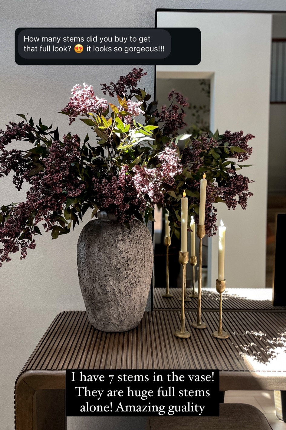 The most stunning huge and full fall branches! Stoneware vase 

#LTKStyleTip #LTKSeasonal #LTKHome