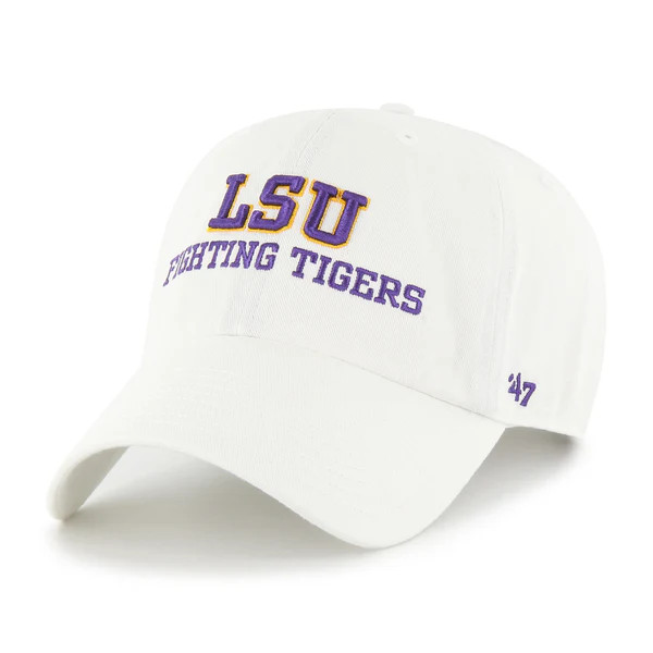 LOUISIANA STATE TIGERS LSU VINTAGE SCRIPT '47 CLEAN UP | '47Brand