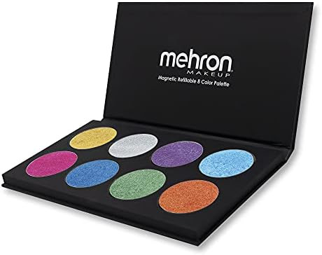 Mehron Makeup Paradise AQ Face & Body Paint 8 Color Palette (Metallic) - Face, Body, SFX Makeup P... | Amazon (US)