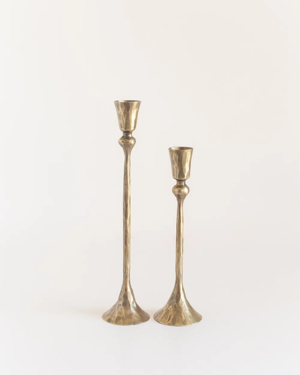 Phoenix Candlesticks Set of 2 - Brass Finish (Set of 2) | Wayfair North America