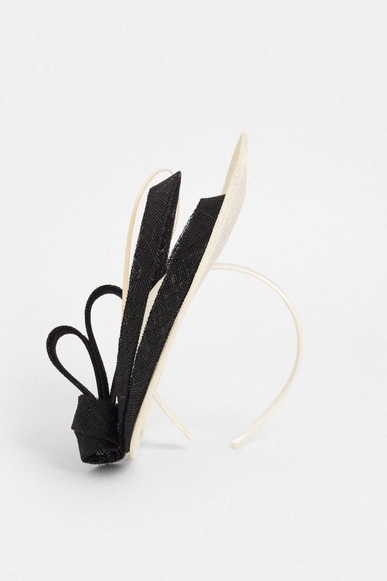 Contrast Loop Detail Fascinator | Karen Millen US