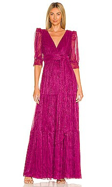 Tularosa Jainey Maxi Dress in Deep Fuchsia from Revolve.com | Revolve Clothing (Global)