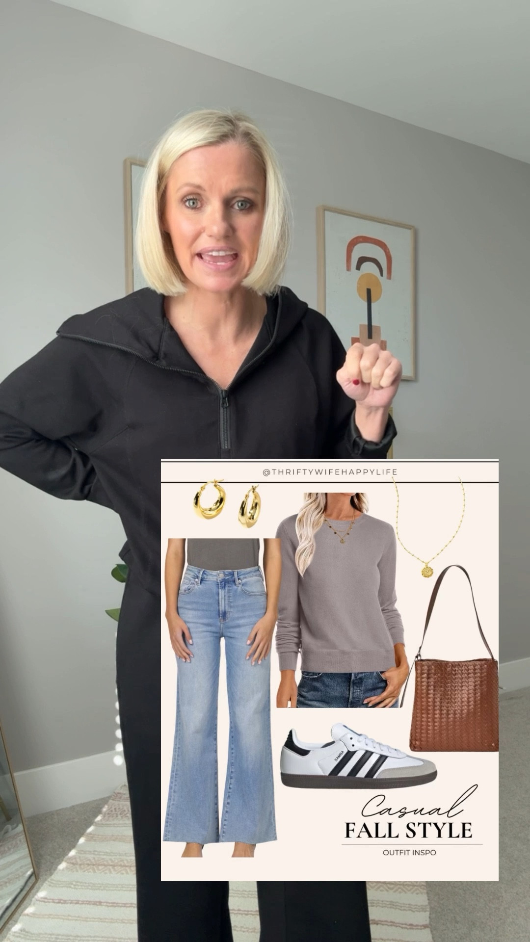 GRWM and recreate this outfit collage! 
Jeans- 25 (code: katie15 for 15% off at Dear John) 
Sweater- small
Essby code: THRIFTYWIFE for 20% offf


#LTKStyleTip #LTKootd #LTKgrwm