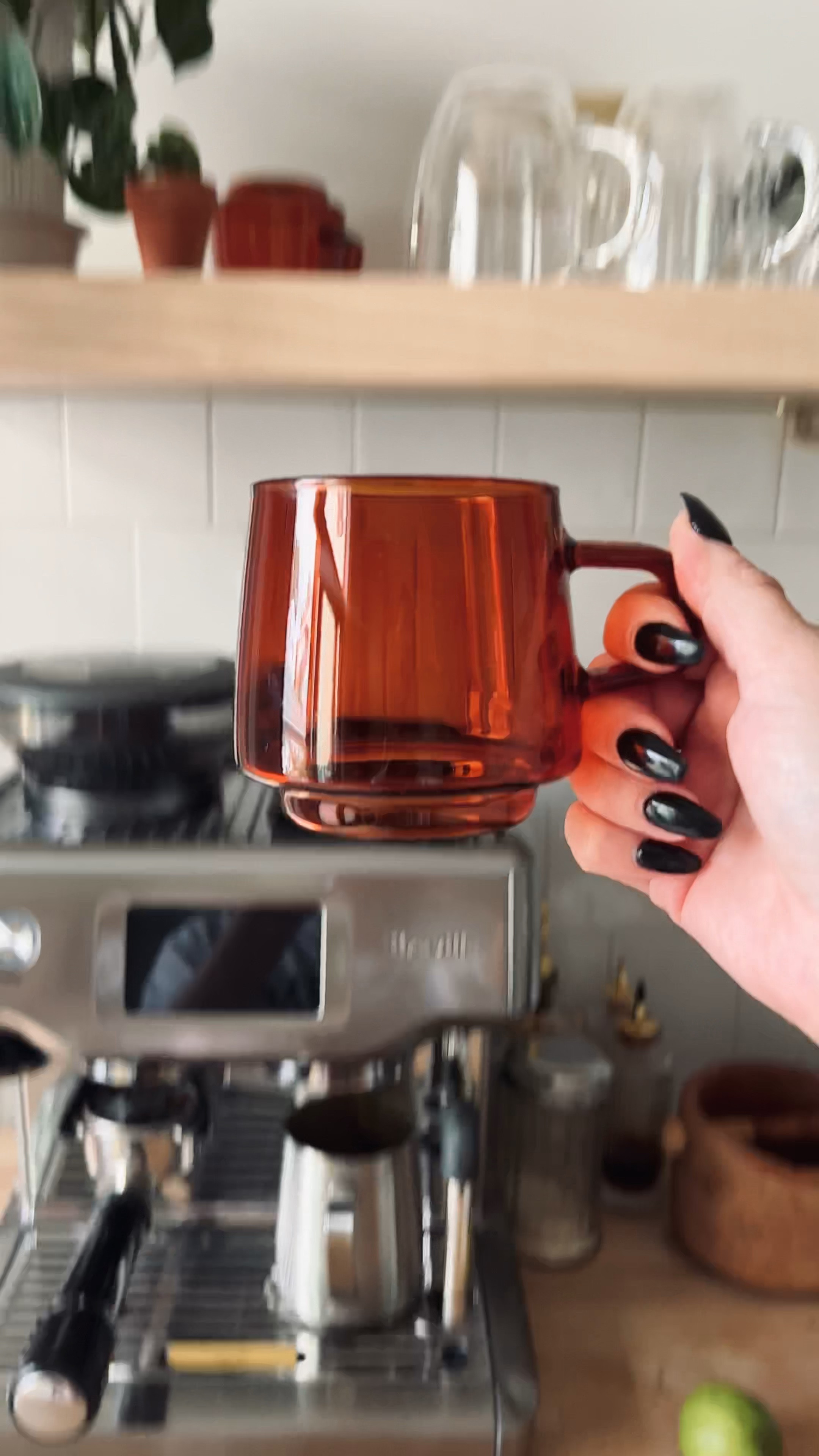 Amber Glass Mug by Schoolhouse