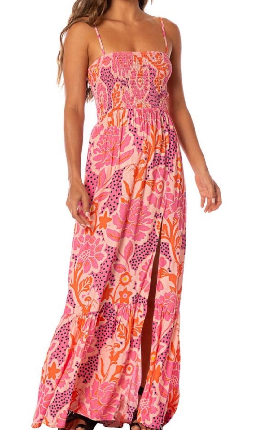 MAAJI BLUSH FLORAL LAVINIA DRESS