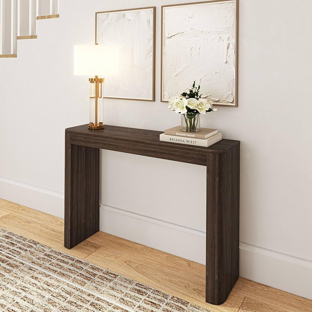 Plank+Beam Contour Console Table (46in / 1170mm), Walnut | Amazon (US)