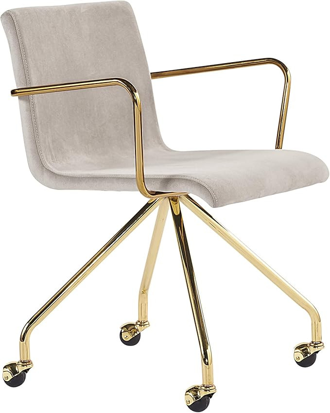 Sunpan Modern 104215 Office Chair, Linen | Amazon (US)