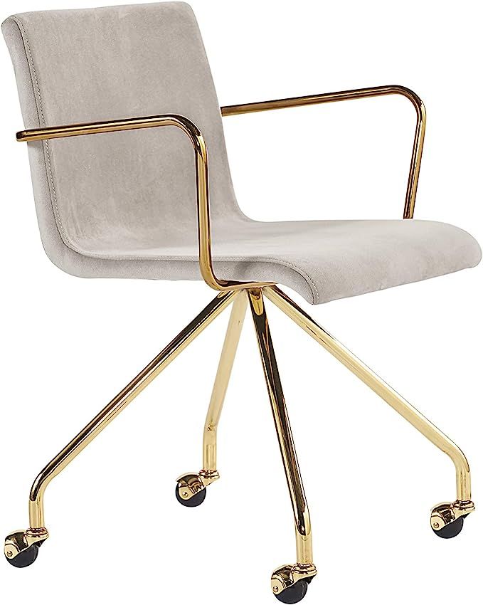 Sunpan Modern 104215 Office Chair, Linen | Amazon (US)