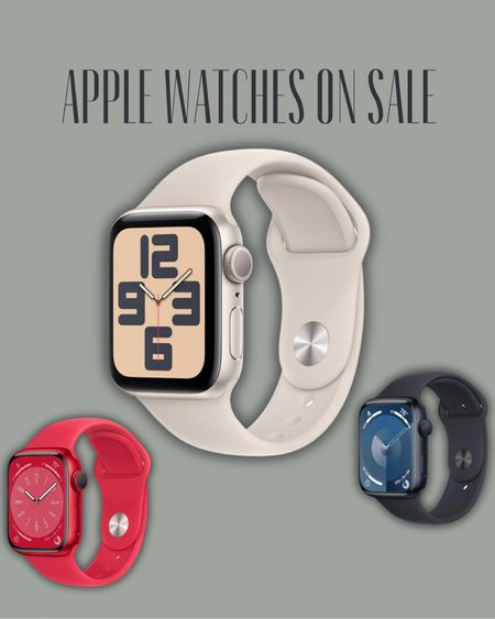 Black Friday sale alert for Apple Watches!! Some seriously good deals on both Amazon and target for apple products right now so be sure to shop for those holiday gifts starting now! 

#LTKHoliday #LTKCyberWeek #LTKsalealert