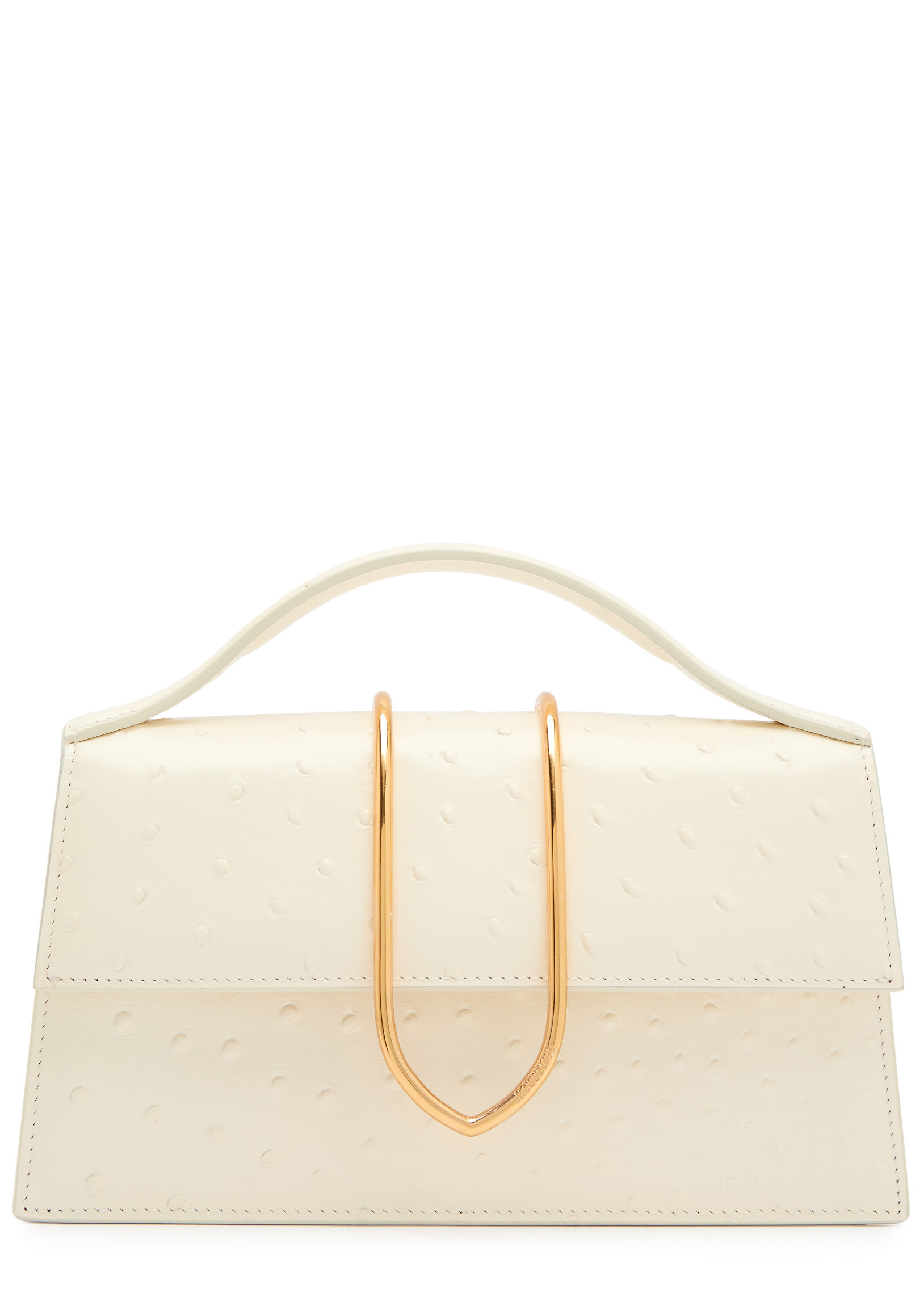 Le Grand Bambino polka dot leather top handle bag | Harvey Nichols