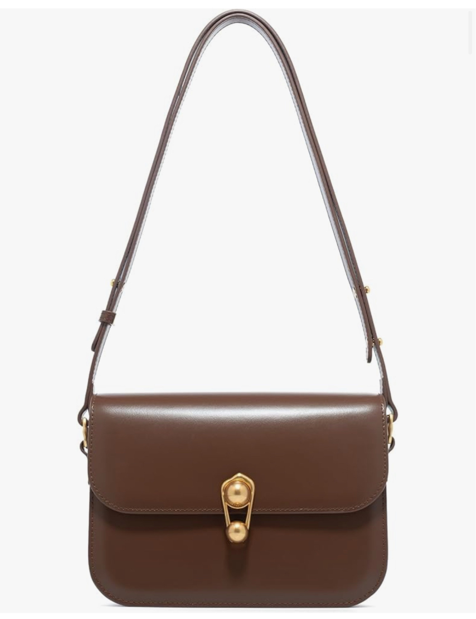 Beautiful leather bag that comes in six different colors. The hardware on this bag is so unique! Has great ratings

#LTKFindsUnder100 #LTKStyleTip