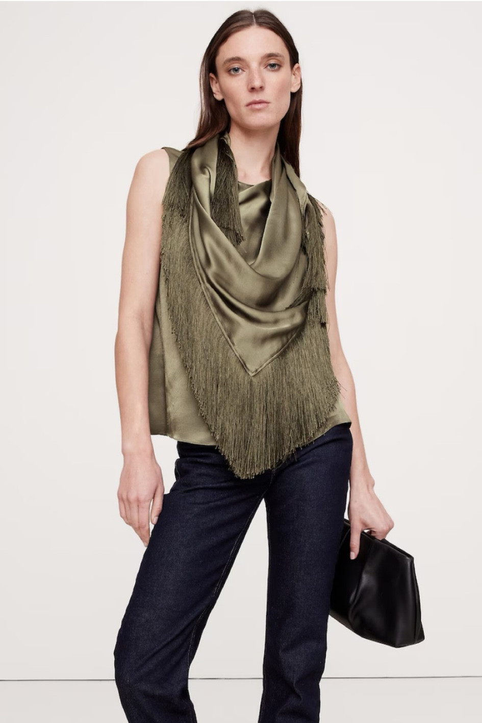 Western fringe top from Banana Republic, what I would wear for a weekend in Texas