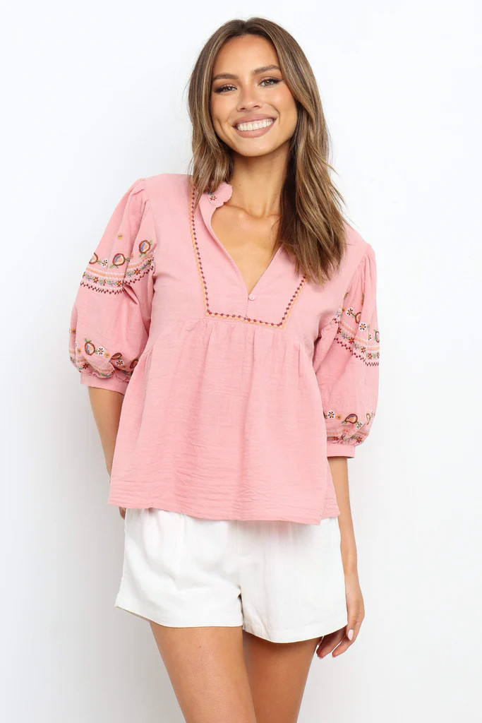 Prairie Top - Pink | Petal & Pup (AU)