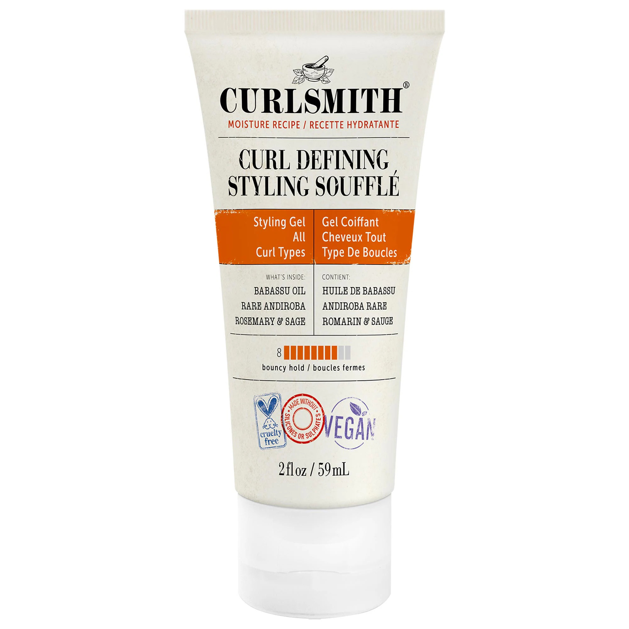 Curlsmith Mini Curl Defining Styling Hair Souffle 2 oz / 59 mL | Sephora (US)