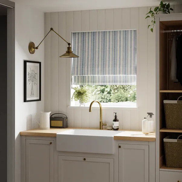 Churchgate Belton Stripe Roman Blind | Dunelm (migrated)