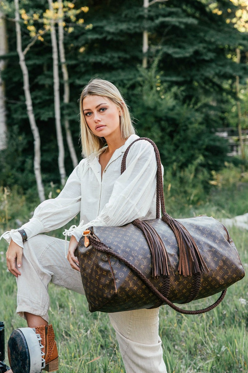 Duffle Bag - Fringe | Vintage Boho