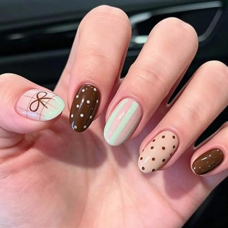 Back to school but your nails are already top tier 💅🍁 these Amazon finds are cute, quick & sooo fall-coded 🤎✨ #amazonmusthaves #fallnailideas #pressonnails #backtoschoolstyle #nailtrends #cozyaesthetic #ltkbeauty #affordablefinds #cutenaildesigns #beautylover 

 #LTKSeasonal #LTKU #LTKSaleAlert