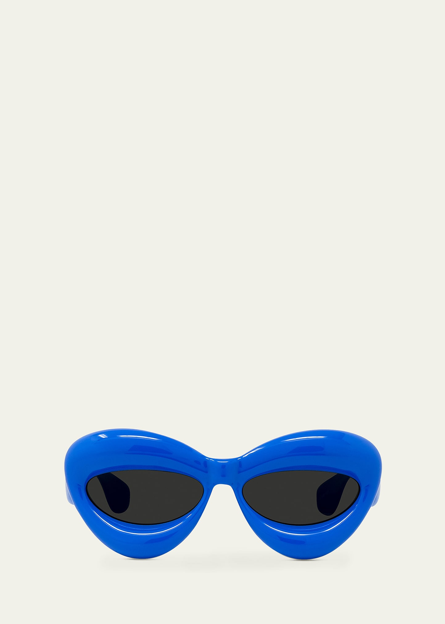 Inflated Injection Plastic Cat-Eye Sunglasses | Bergdorf Goodman