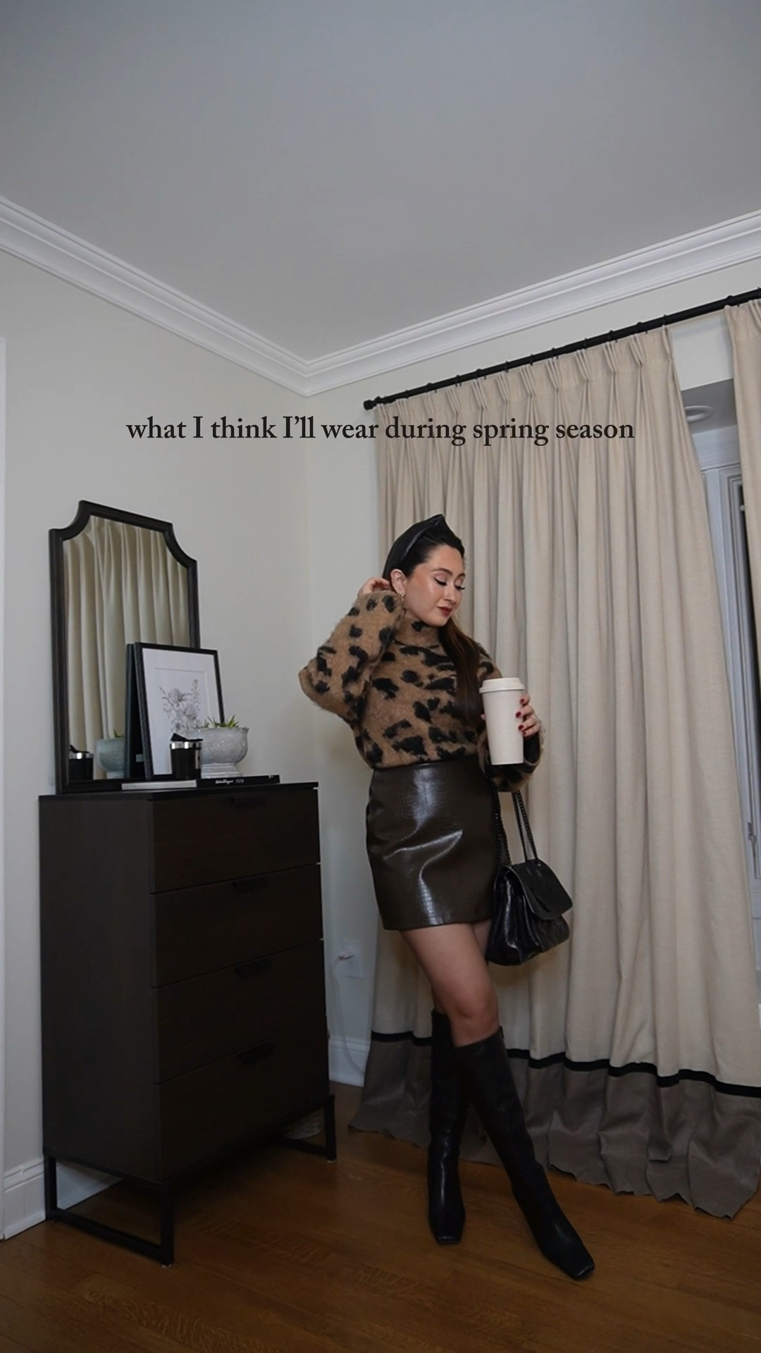 Spring look… but make it still freezing outside. 
Code “sivanejad_12” for discount on @Commense 

#LTKWorkwear #LTKTravel #LTKootd