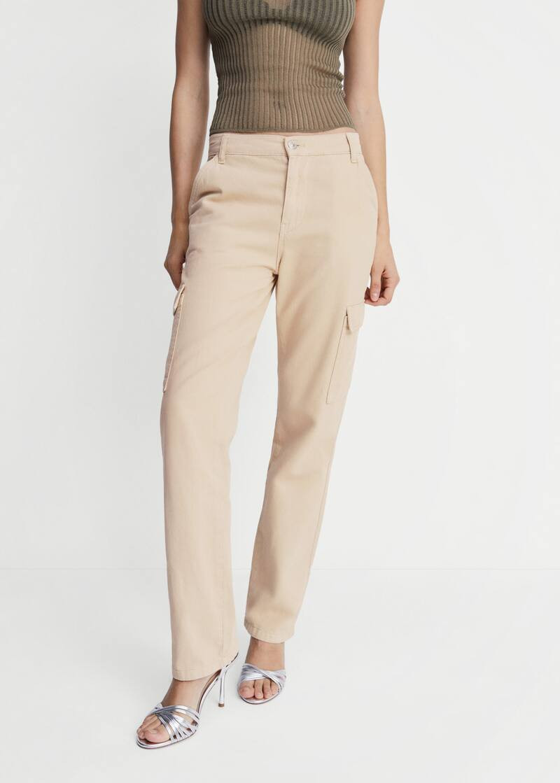 Cargo-Jeans mit Taschen | MANGO (DE)