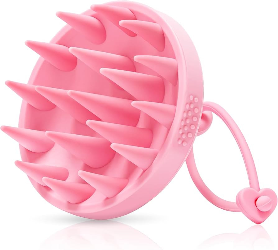 Alyvisun Brosse Massage Cuir Chevelu, Brosse en Silicone Douce pour la Relaxation et la Propreté... | Amazon (FR)