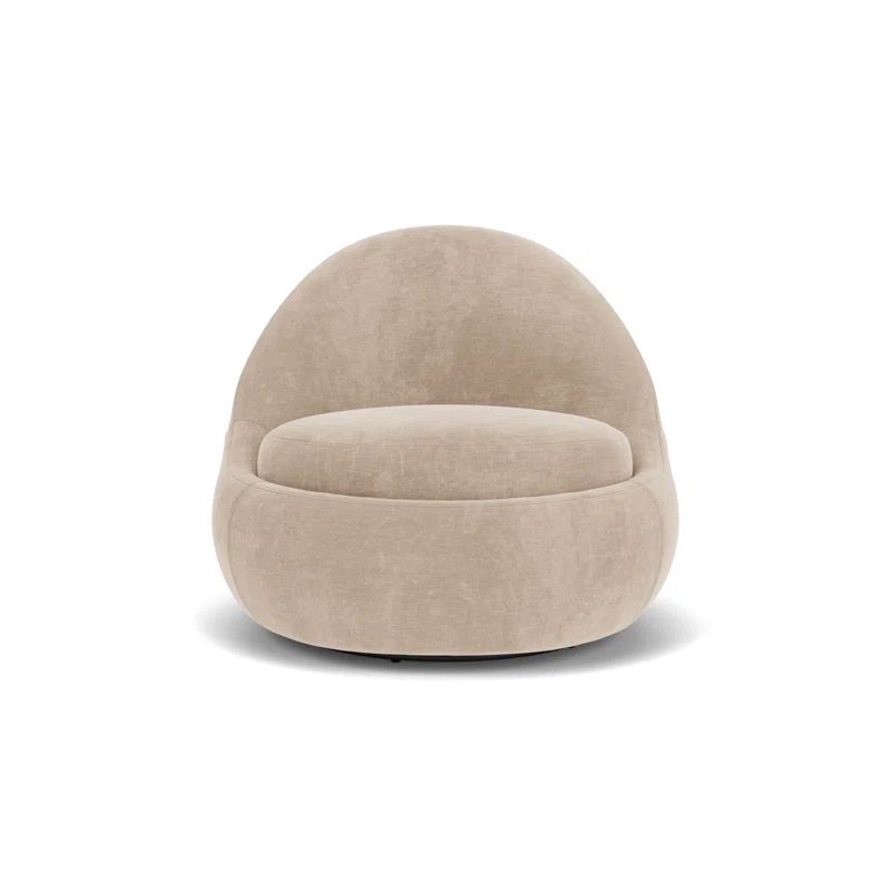 Arc Upholstered Swivel Accent Chair | Wayfair North America