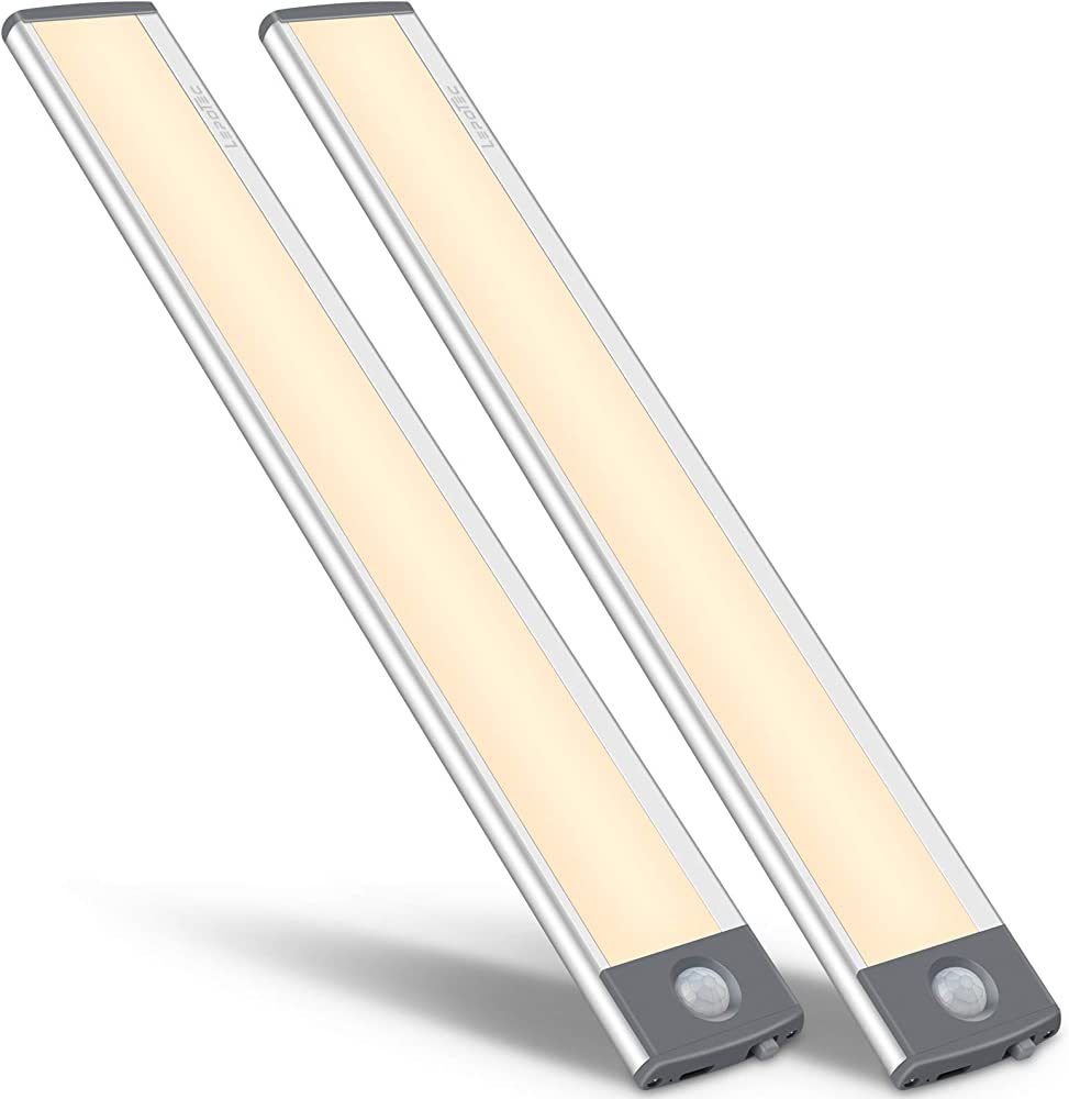 54-LED Motion Sensor Light,Under Counter Closet Lighting, Wireless USB Rechargeable Kitchen Night... | Amazon (US)