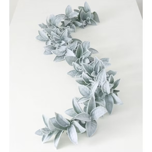 Sullivans Artificial Lambs Ear Garland 72"L Green | Target