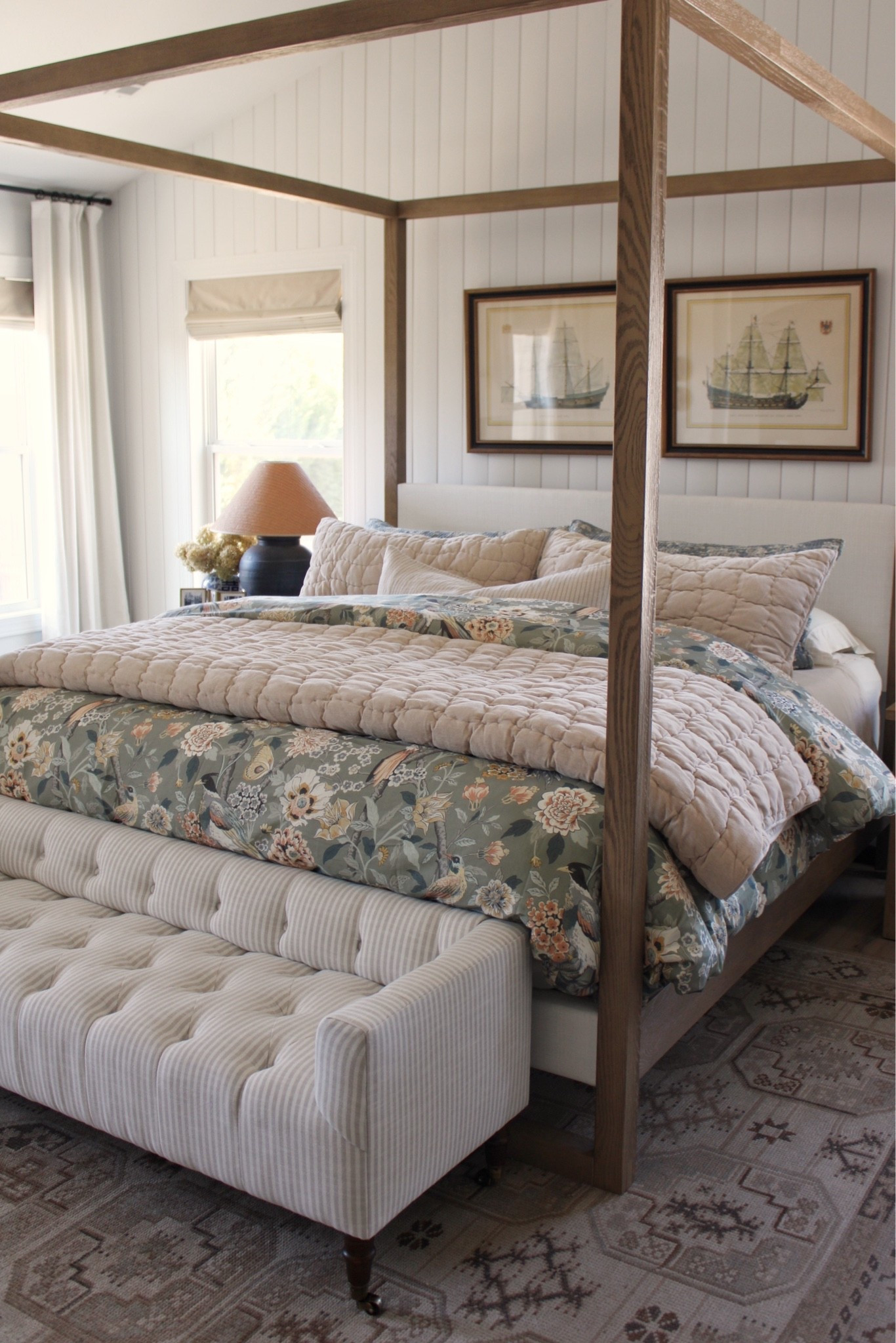 Bedroom inspo, floral bedding, lightweight duvet

#LTKHome #LTKSeasonal