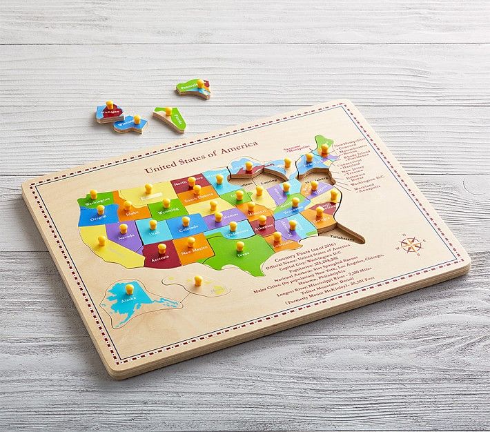 USA Map Puzzle | Pottery Barn Kids