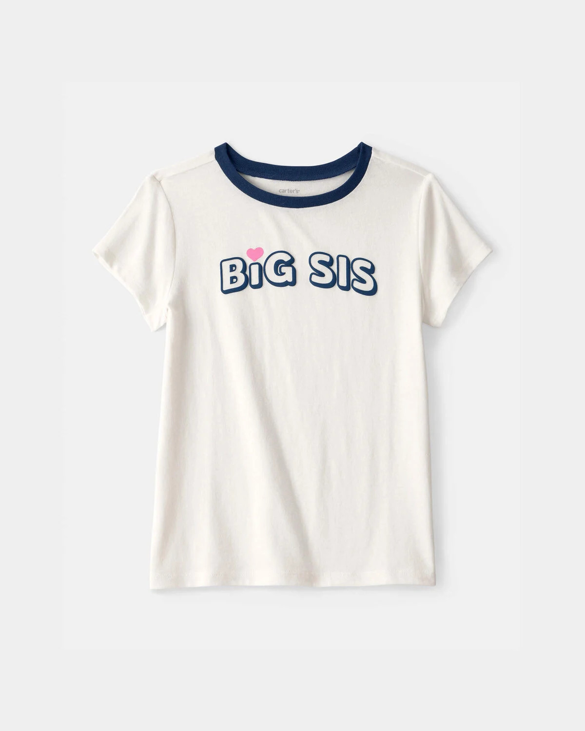 Girls Big Sis Graphic Tee - Cream | Carter's Inc
