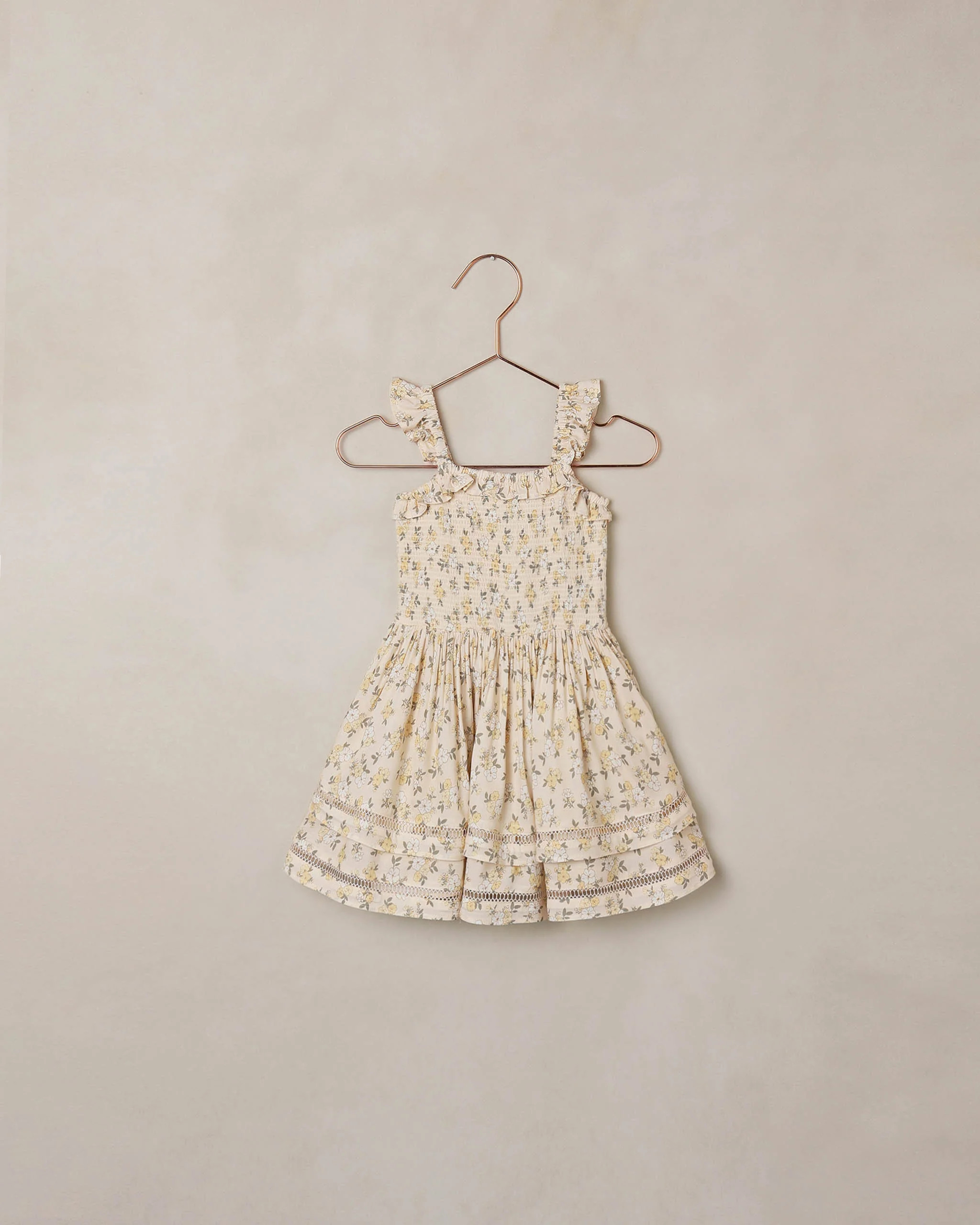 Birdie Dress Lemon Meadow | Rylee + Cru