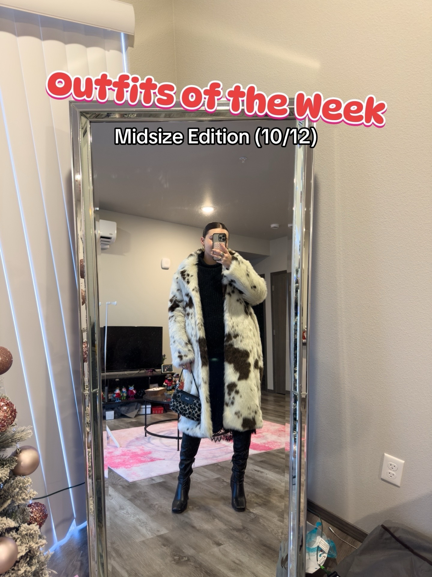 Comment WEEK to shop!

Every outfit I wore as a midsize girly this week! Including the fun outfits I wore on my trip to my hometown for Christmas ❤️

Btw, there are a few days without looks because I was under the weather! Being sick and a fashion creator is hard 😂

Also ladies, do we like the new format??

#midsizeoutfits #midsizeootd #midsizeoutfitinspo #outfitsoftheweek #ootw

#LTKootd #LTKMidsize #LTKHoliday