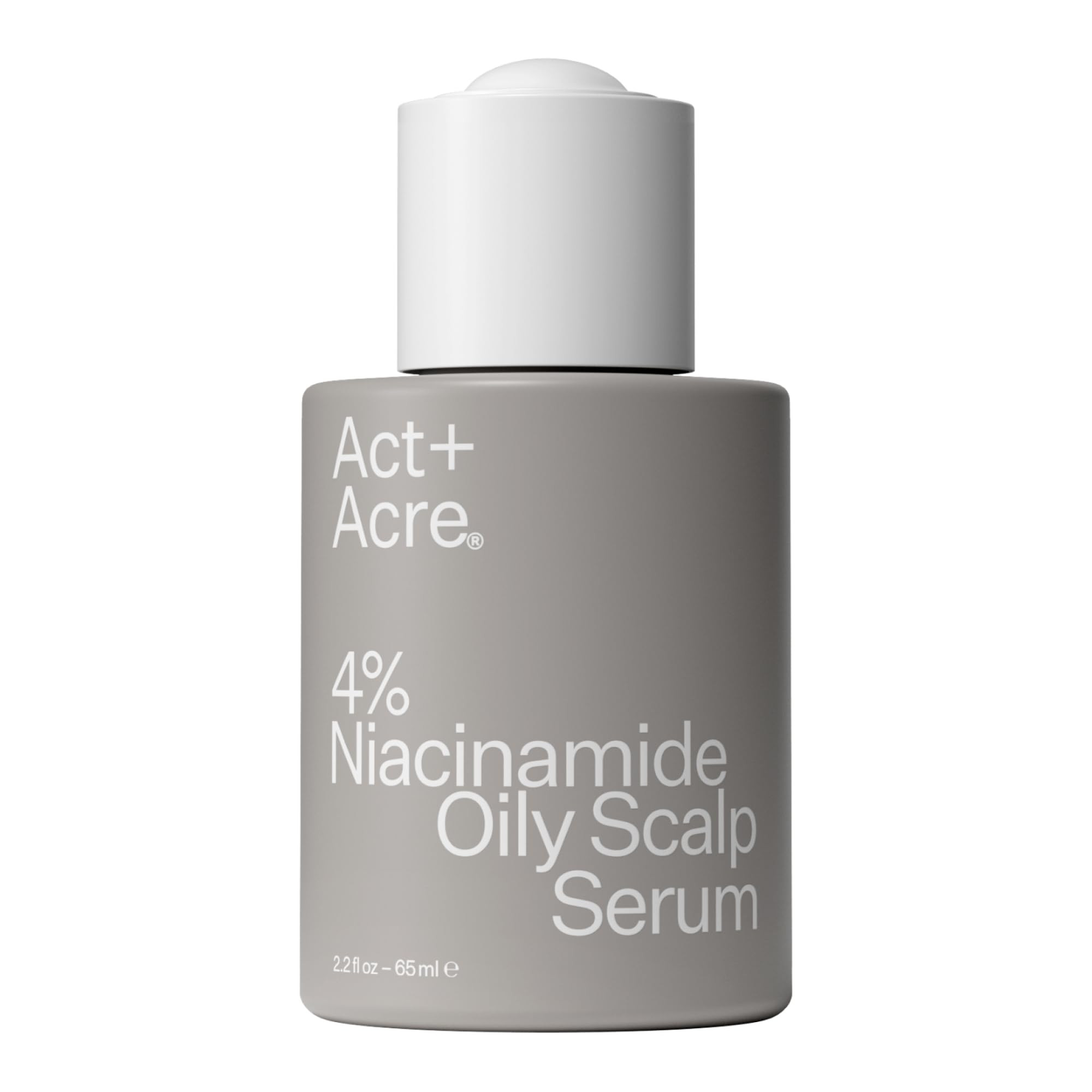 Act+Acre Cold Processed 4% Niacinamide Oily Scalp Serum | Reduces Oil & Odor | Fermented Green Tea + Astragalus | Extends Time Between Washes | Vegan, Fragrance-Free | 2.2 Fl Oz | Amazon (US)