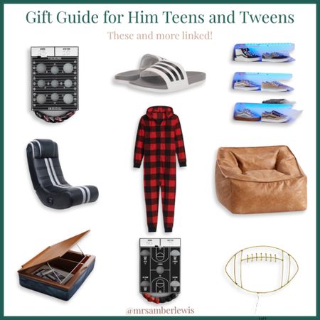 Gift Guide for Him Teens and Tweens! 

#LTKHoliday #LTKkids #LTKSeasonal