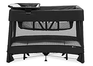 4moms Breeze Plus Portable Playard with Removable Bassinet and Baby Changing Station, Easy One-Ha... | Amazon (US)