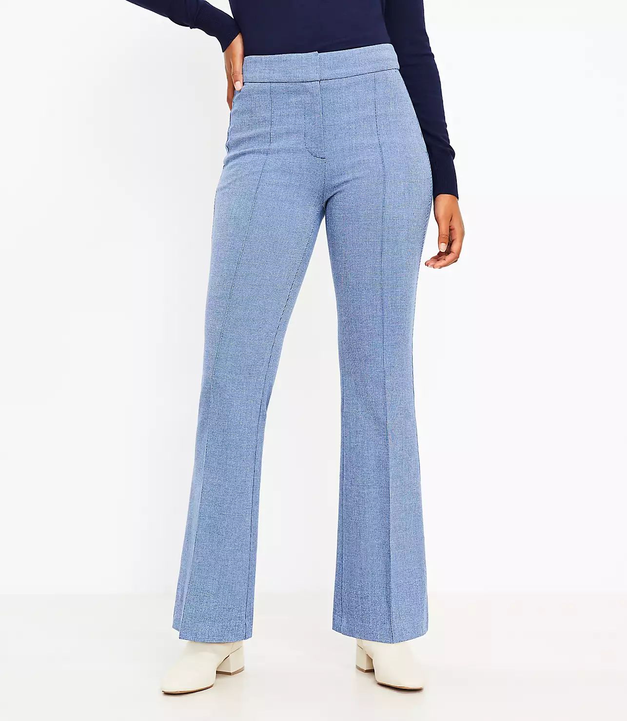 Flare Pants in Texture | LOFT
