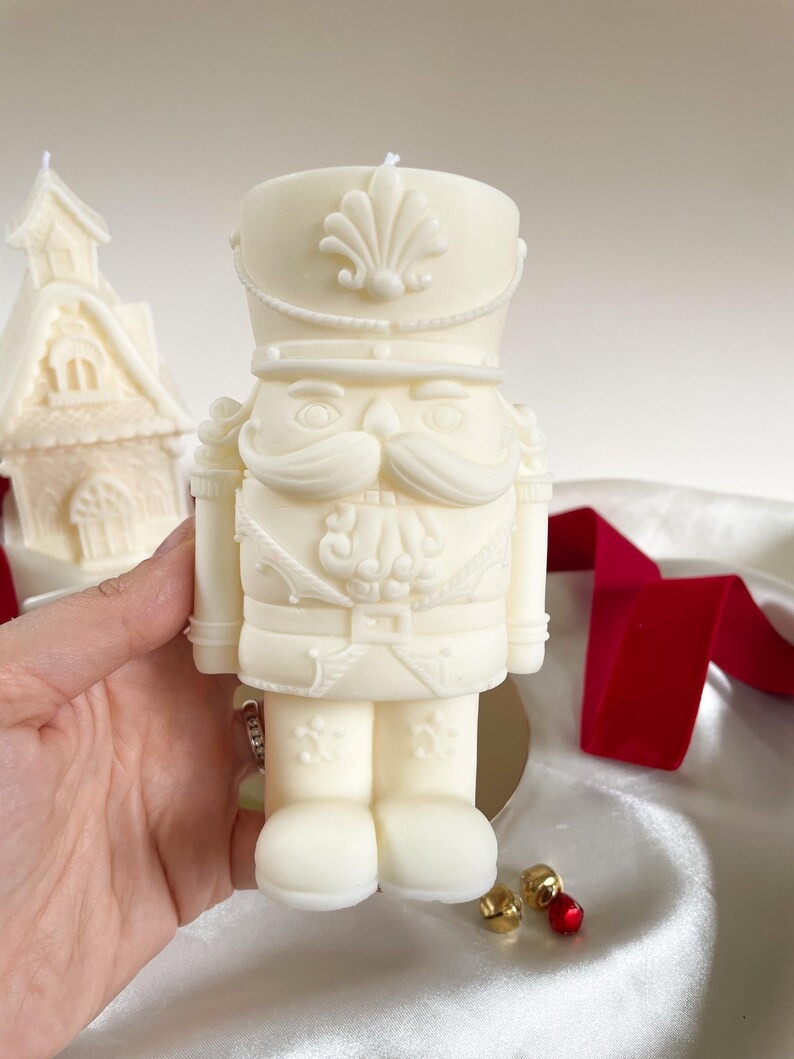 Nutcracker Candle, Christmas Candle the Nutcracker, Christmas Decoration Candle, Winter Candle, C... | Etsy (US)