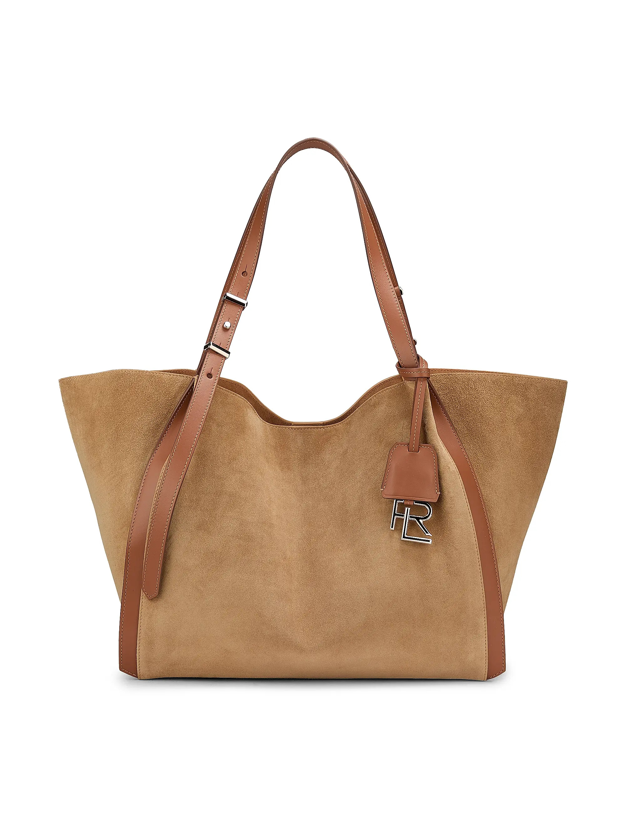 Logo Suede Tote Bag | Saks Fifth Avenue