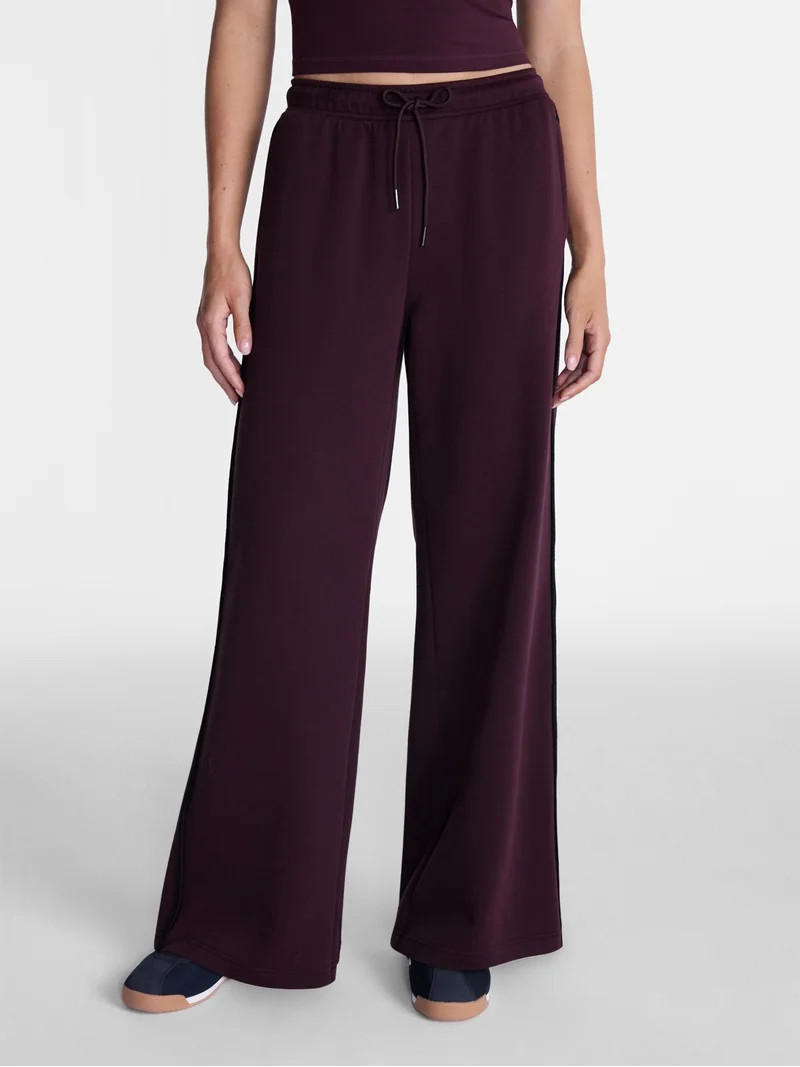 Avia Women's Pique Knit Track Pants, 31" Inseam, Sizes XS-XXXL | Walmart (US)